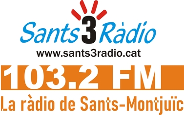 Logo Nou Sants 3 Ràdio