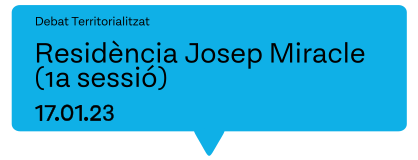Debat a la Residència Josep Miracle (1)