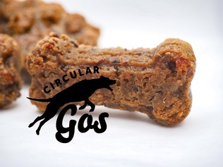 Snack para mascotas con conciencia medio ambiental (Circular GOS)