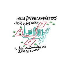 Crear intercambiadores y buses lanzadera en las entradas de Barcelona