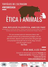 Tertúlies de l'Ultrason #desdecasa / Ètica i animals, una reflexió filosòfica