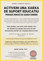 "Xarxa de suport educatiu de Gràcia"