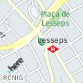 OpenStreetMap - Plaça Lesseps, 31 08002 Barcelona