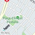 OpenStreetMap - Casal de barri de Prosperitat, Plaça d'Àngel Pestaña, Barcelona, Espanya