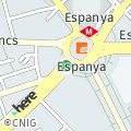 OpenStreetMap - Pl. Espanya, Barcelona, Espanya