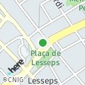 OpenStreetMap - plaça de Lesseps, 19, Barcelona