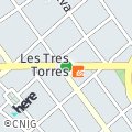 OpenStreetMap - Les tres Torres, 08017 Barcelona