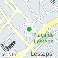 OpenStreetMap - Plaça de Lesseps, Vallcarca i els Penitents, Barcelona, Barcelona, Catalunya, Espanya