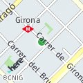 OpenStreetMap - carrer Girona alçada carrer Diputació